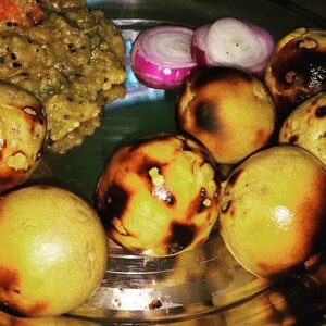 Litti With Chokha