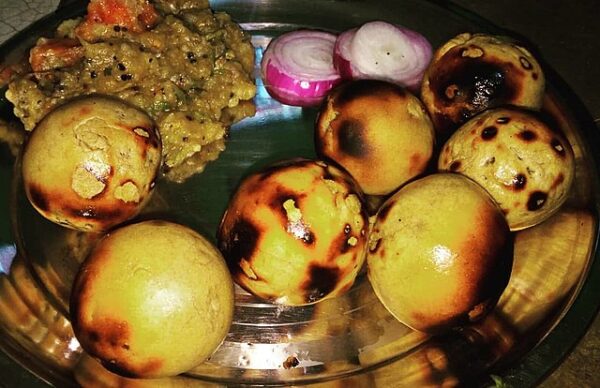 Litti With Chokha