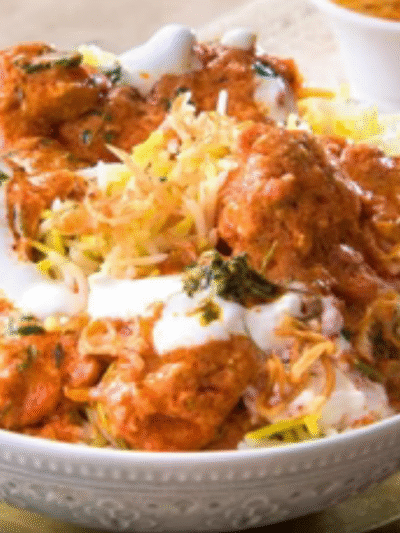 Butter Chicken Boneless Biryani (Full)