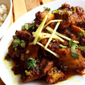 Chicken Dhaniya Adraki