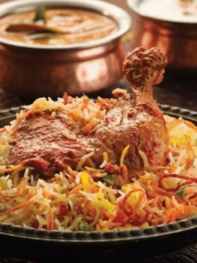 Chicken Dum Biryani (Half)