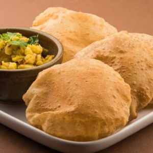 Puri Bhaji 4 Pcs
